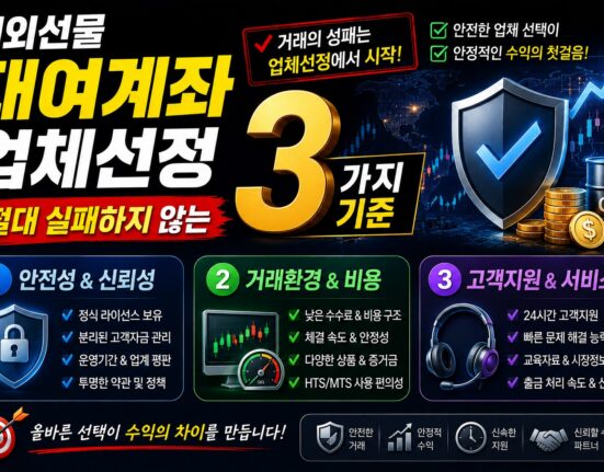 해외선물대여계좌