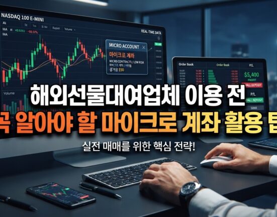 해외선물 대여계좌