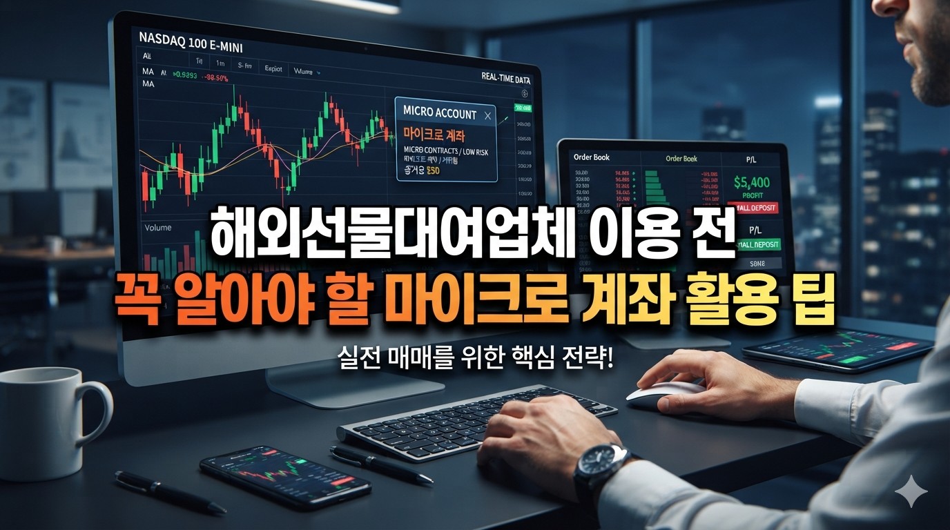 해외선물 대여계좌