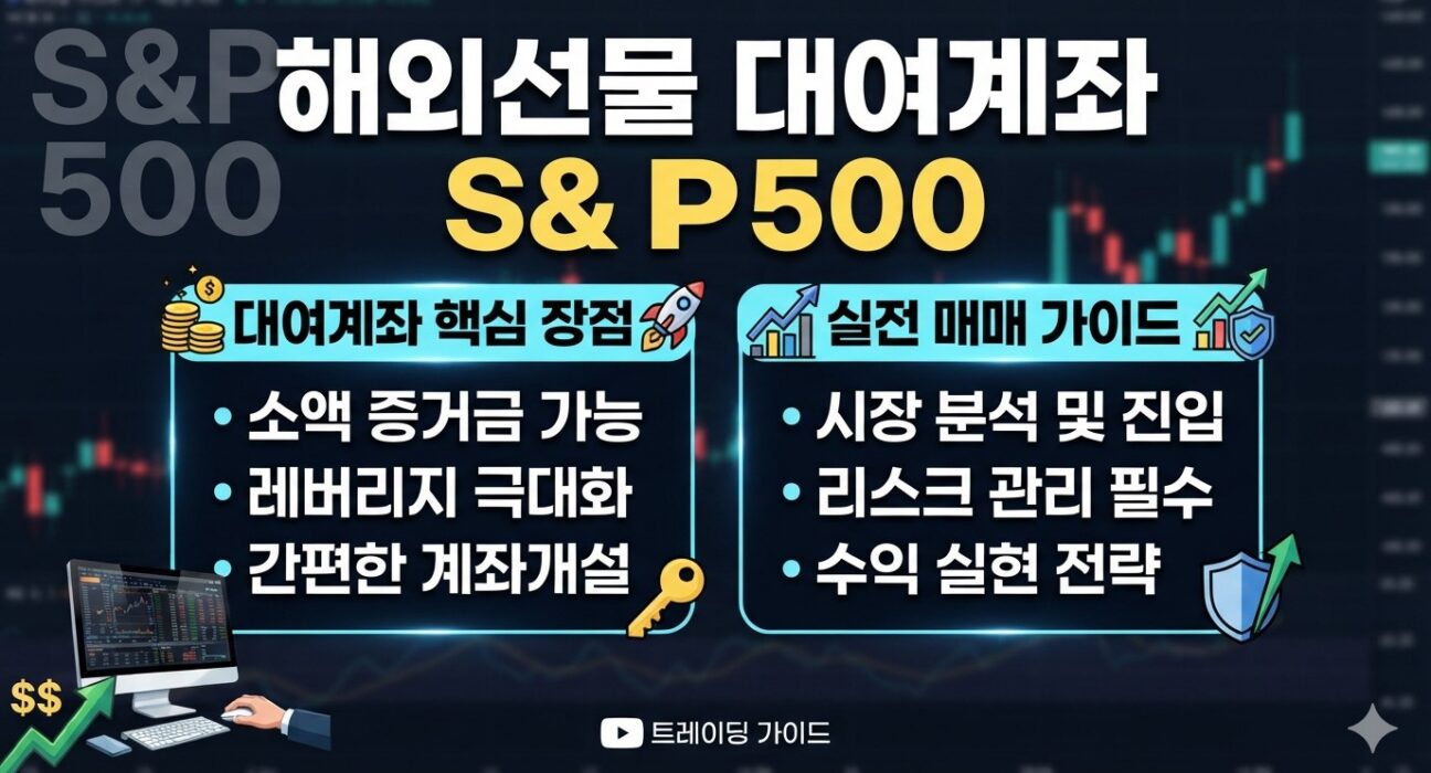 해외선물 대여계좌