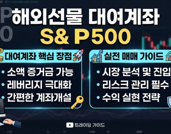해외선물 대여계좌